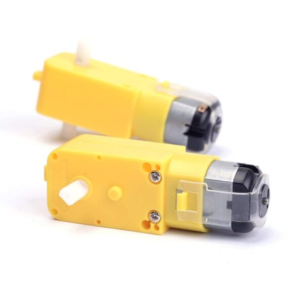 Dual Shaft BO motor with wheel - Image 3