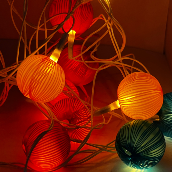 Unique Decorative Ball String LED Lights – Vibrant & Stylish Home Decor Lighting - Image 2