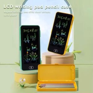 2-in-1 LCD Writing Tablet Pencil Case for Kids | Digital Slate & Pencil Box