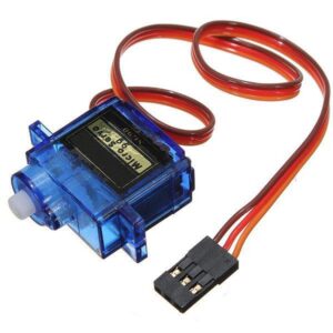 TowerPro SG90 9g Micro Servo Motor - 180° Rotation Plastic Gear for Arduino, Raspberry Pi & RC Projects