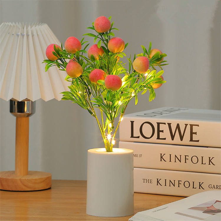 Lifelike Artificial Cherry Tomato Plant in White Pot | Realistic Faux Vegetables & Greenery for Home Decor, Kitchen, Office | Maintenance-Free Decorative Accent | Year-Round Freshness