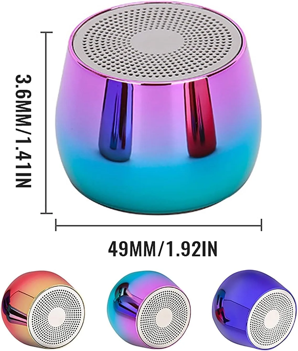 Aurora M3 Mini Bluetooth Speaker - Image 3