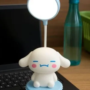 Cute Character LED Desk Lamp | Rechargeable & Flexible Eye-Care Study Light