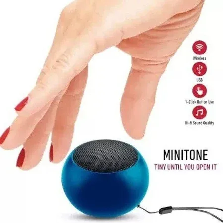 M3 Mini Bluetooth Speaker - Portable Wireless Speaker with Rich Bass, 10H Playtime, IPX5 Waterproof, HD Sound & Built-in Mic for Outdoor, Travel, and Home Use - Image 5