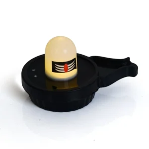 Waterproof Shivling LED with Sensor 4 Pcs | Color Changing Automatic On/Off Shivling for Mandir, Puja, and Outdoor Festival Decoration