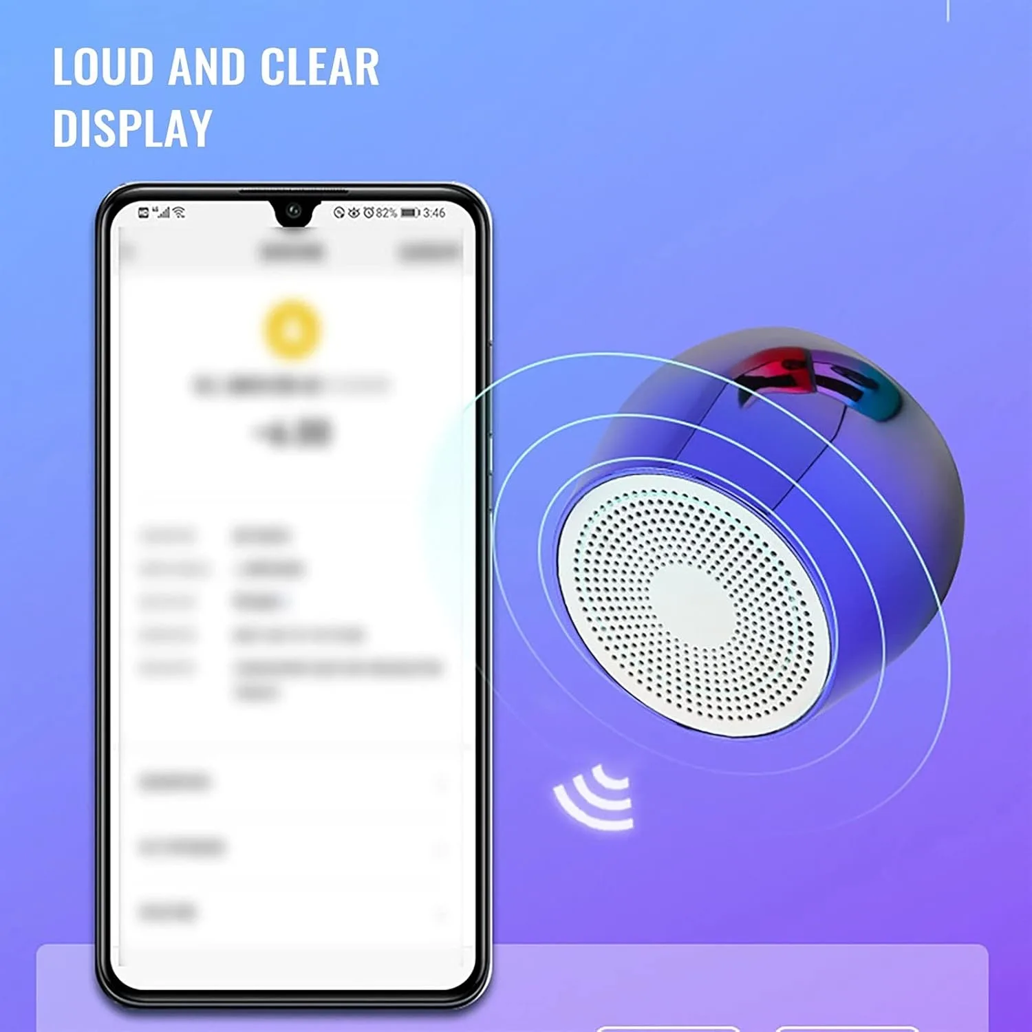 Aurora M3 Mini Bluetooth Speaker - Image 5